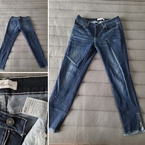 EUC - KanCan - Zip Ankle Denim